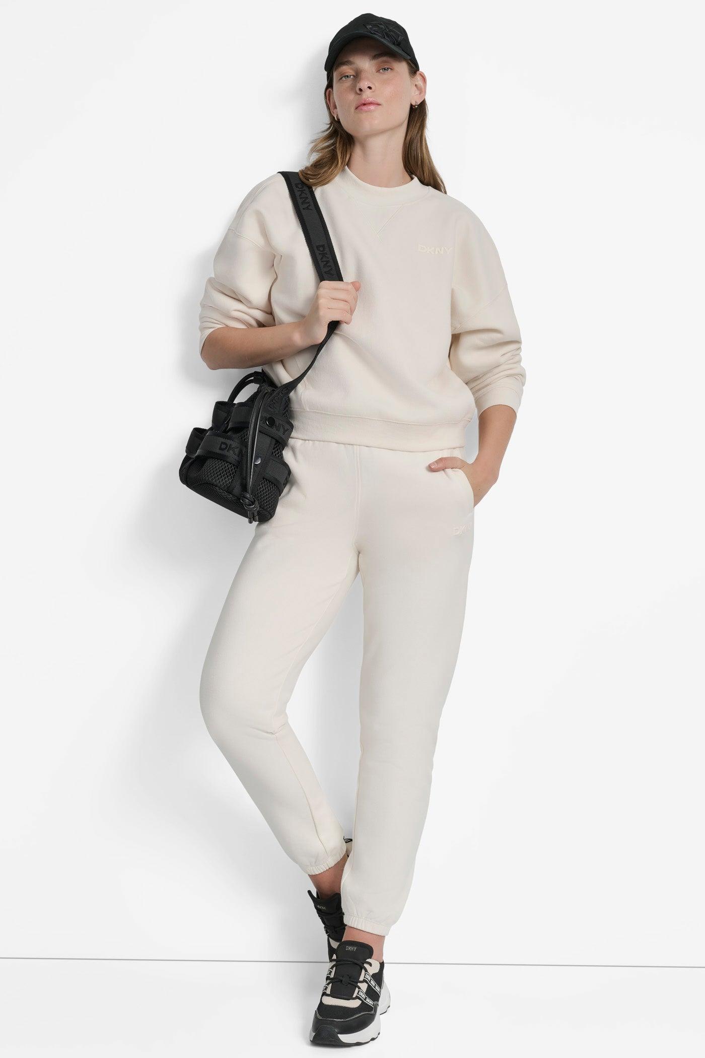 HD SILICONE LOGO CREW NECK PULLOVER WITH V INSET Product Image