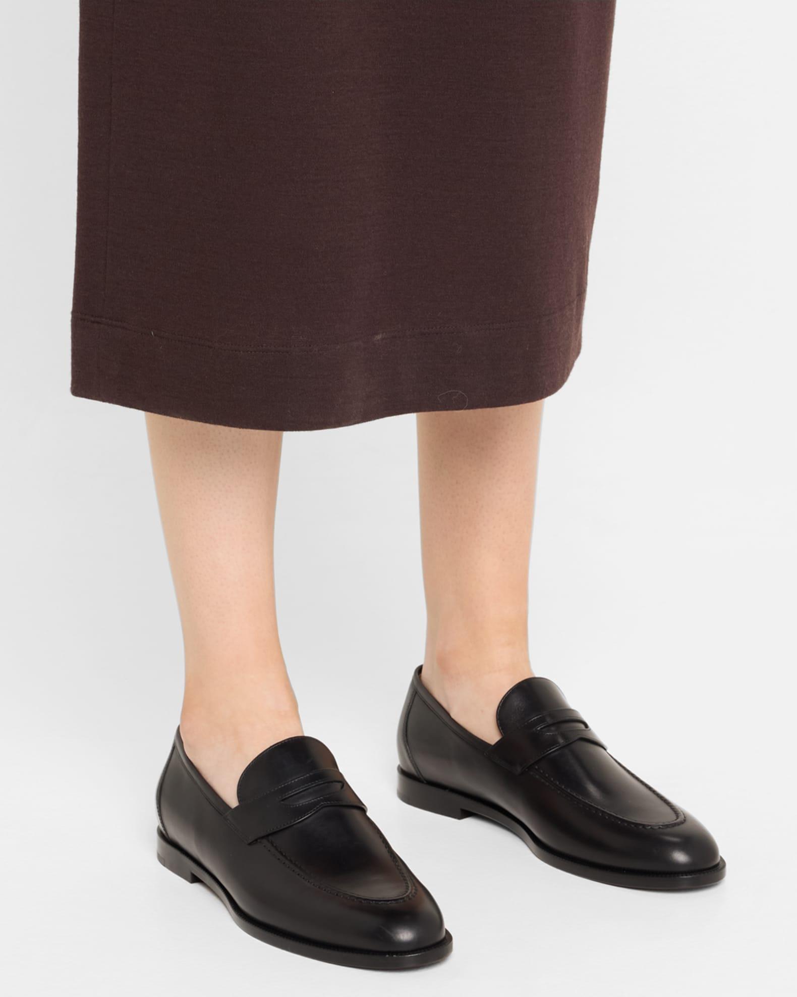 Sergio Leather Penny Loafers Product Image