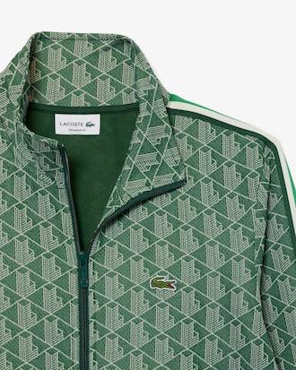 Paris Zip-Up Jacquard Track Jacket Product Image