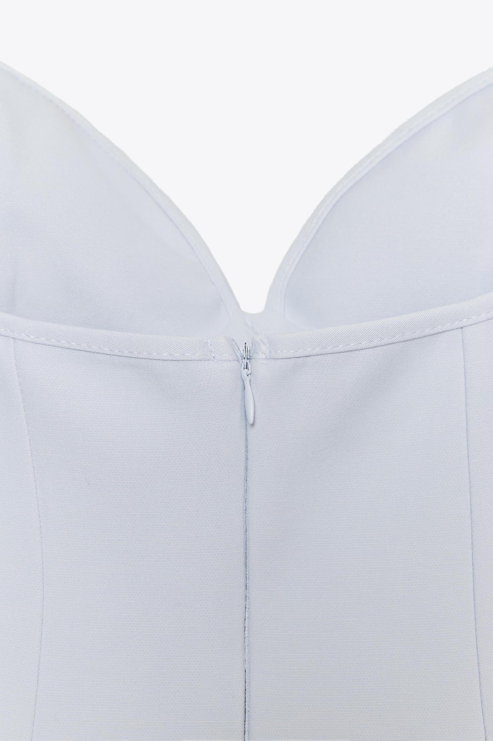 BOW DETAIL SHORT DRESS Product Image