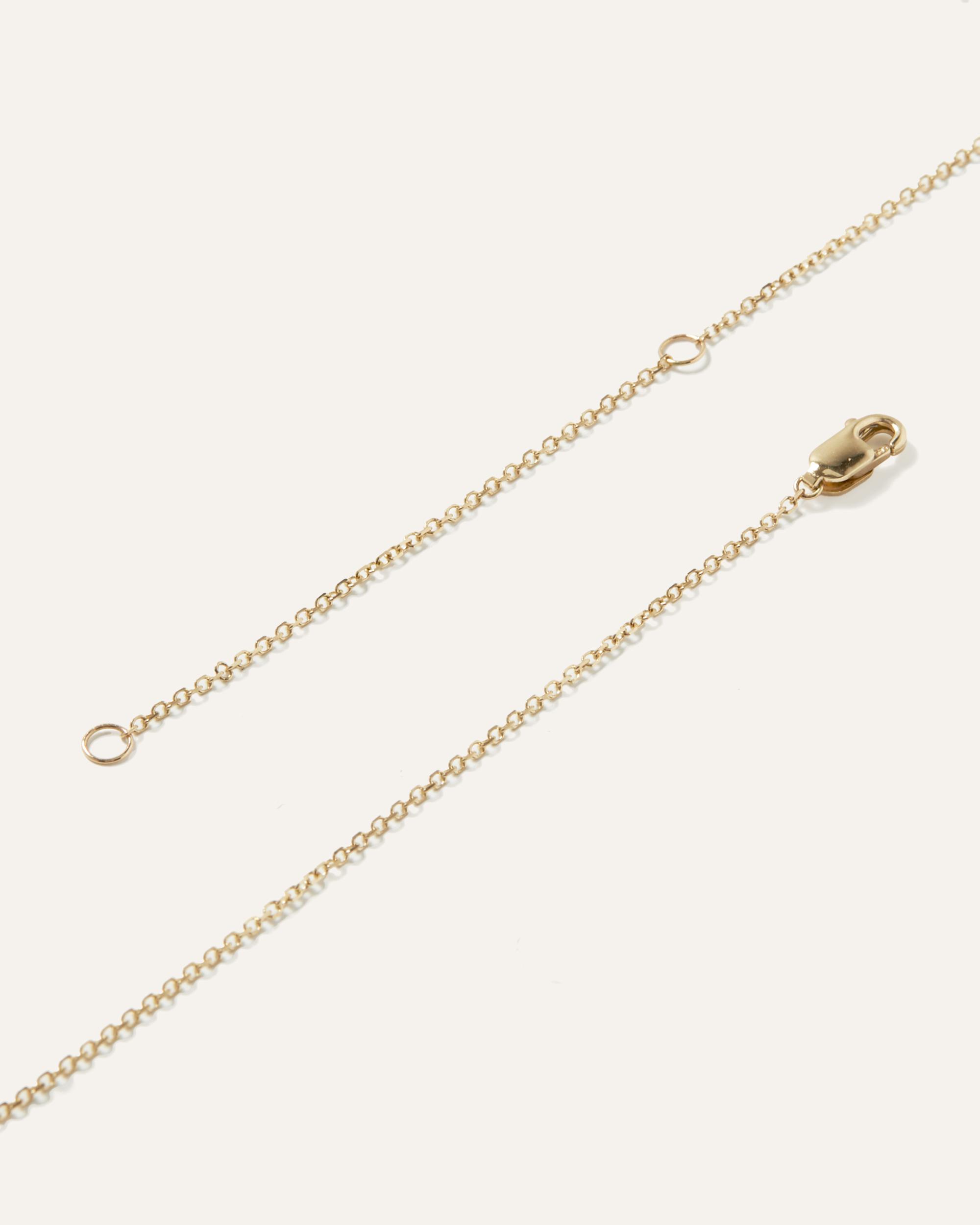 Quince | Women's 14k Gold Natural Diamond Solitaire Necklace Product Image