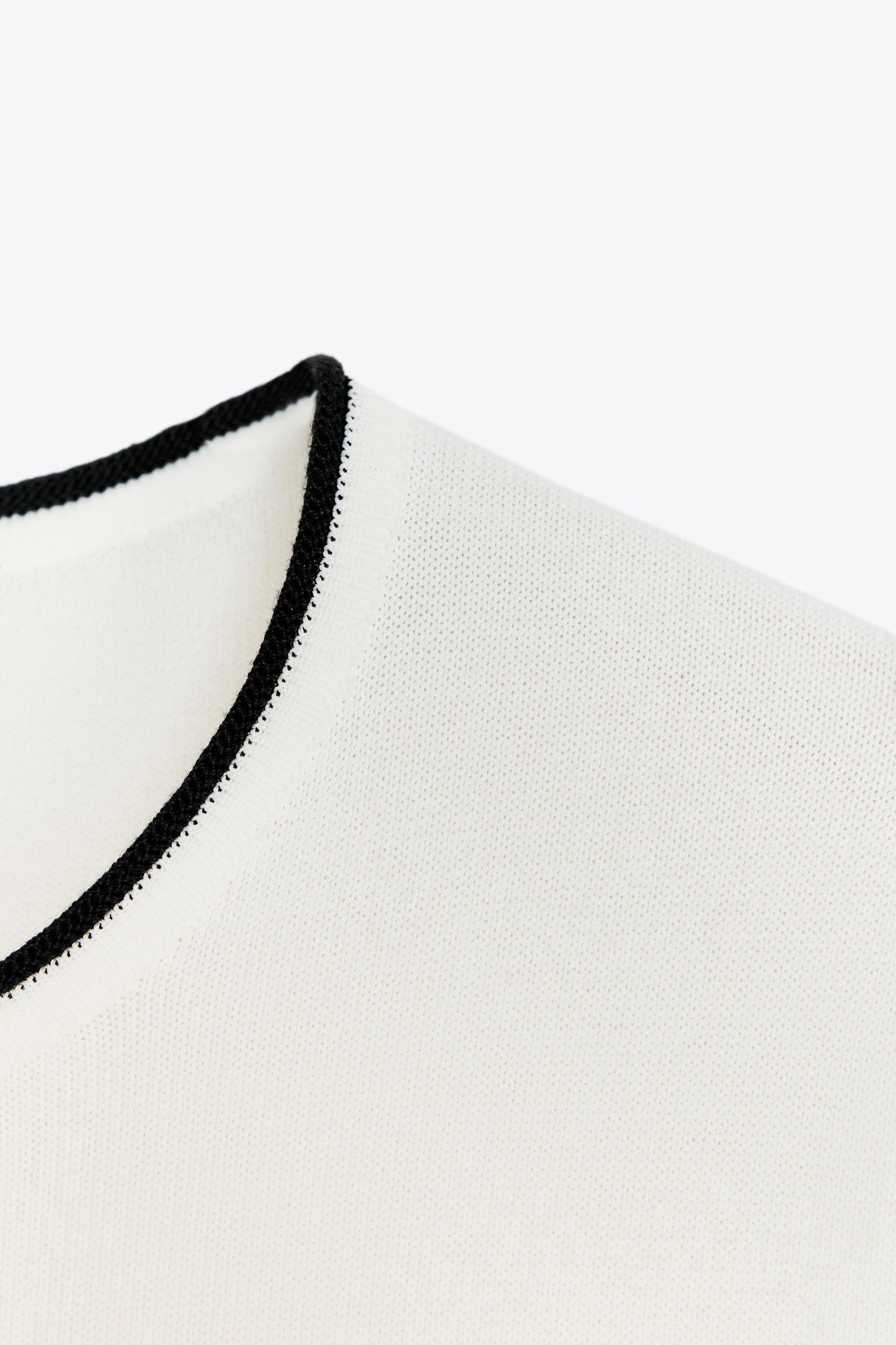 TRIM KNIT TOP Product Image