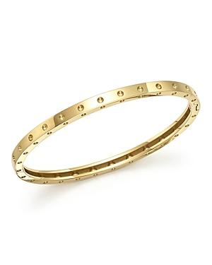 Pois Moi 18K Yellow Gold Oval Bangle Bracelet Product Image