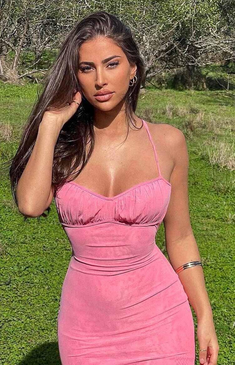 Elysium Pink Maxi Dress Baby Product Image