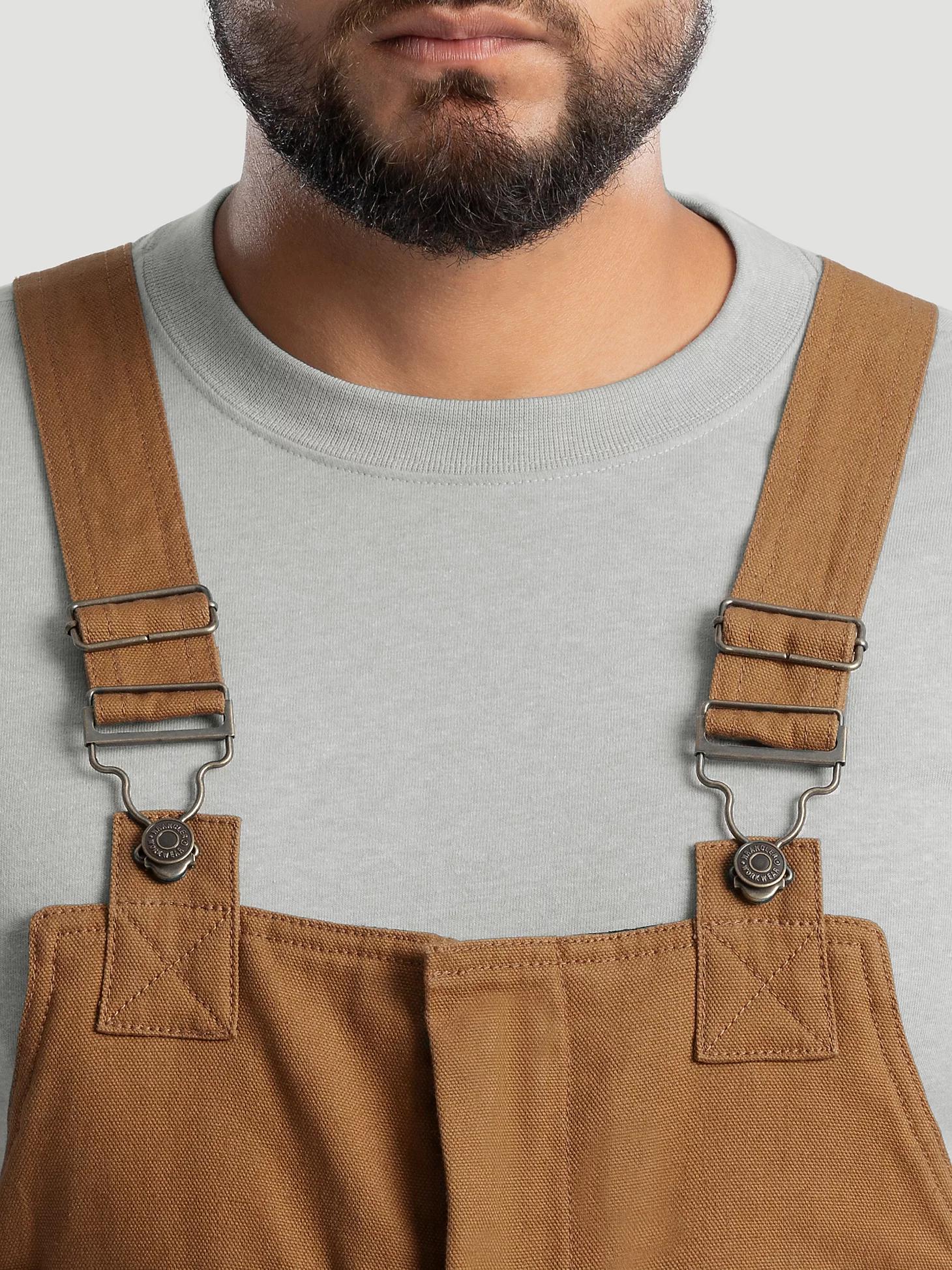 Men's Workwear Insulated Flex Duck Overalls in Rubber Product Image