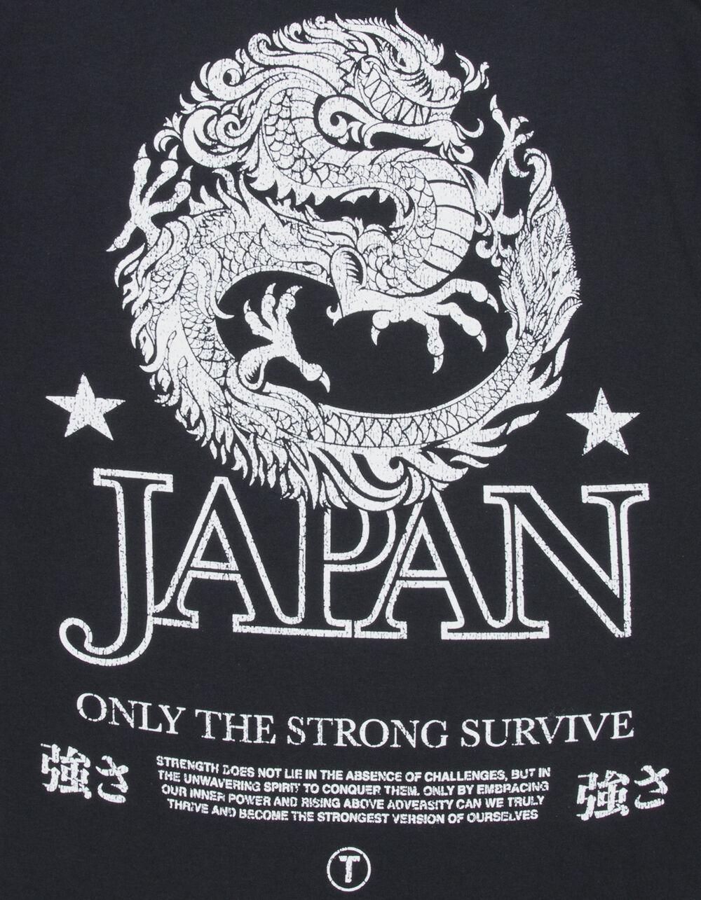 FRESH VIBES Survive Mens Tee - BLACK Product Image