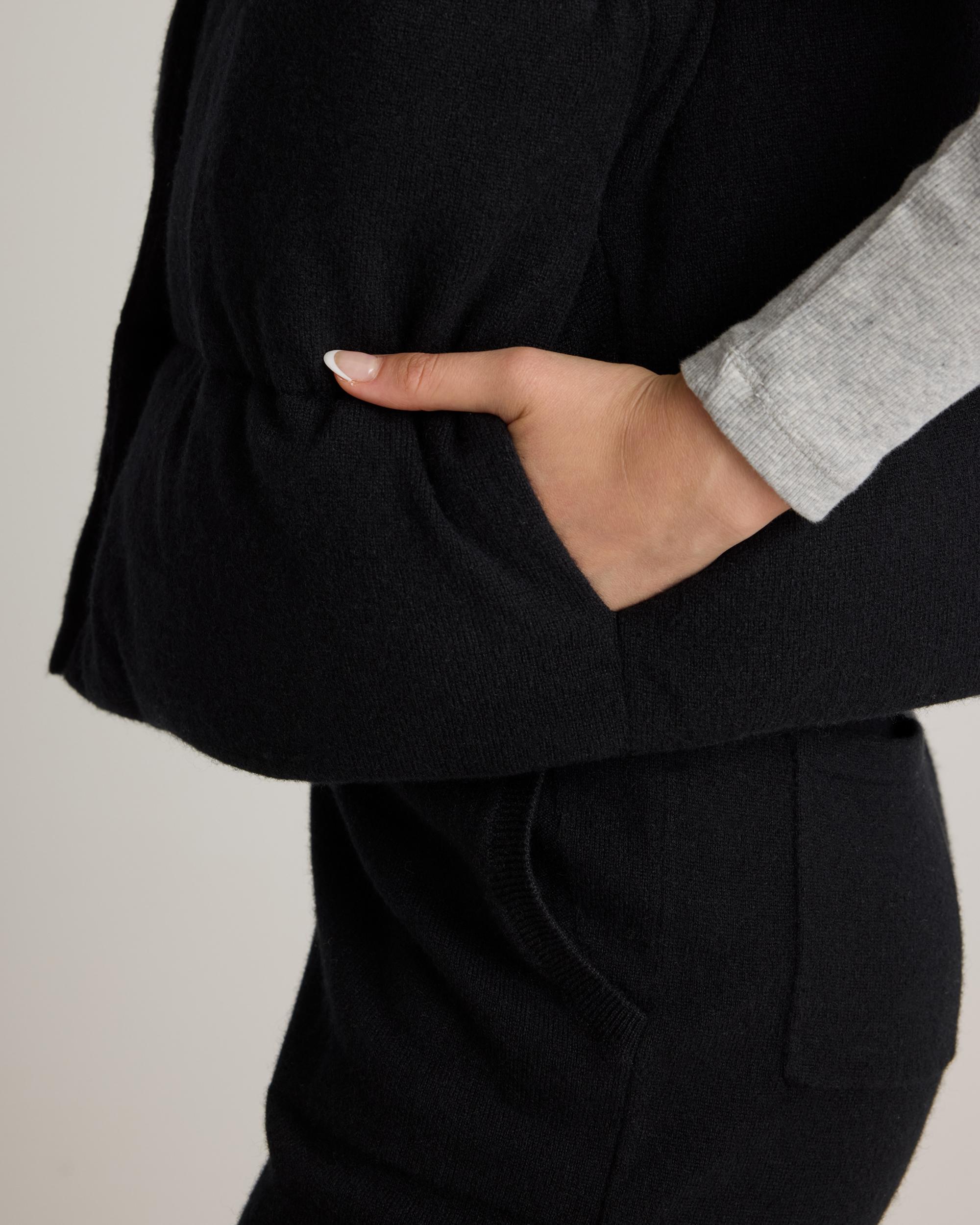 Quince | Women's Mongolian Cashmere Puffer Vest Product Image