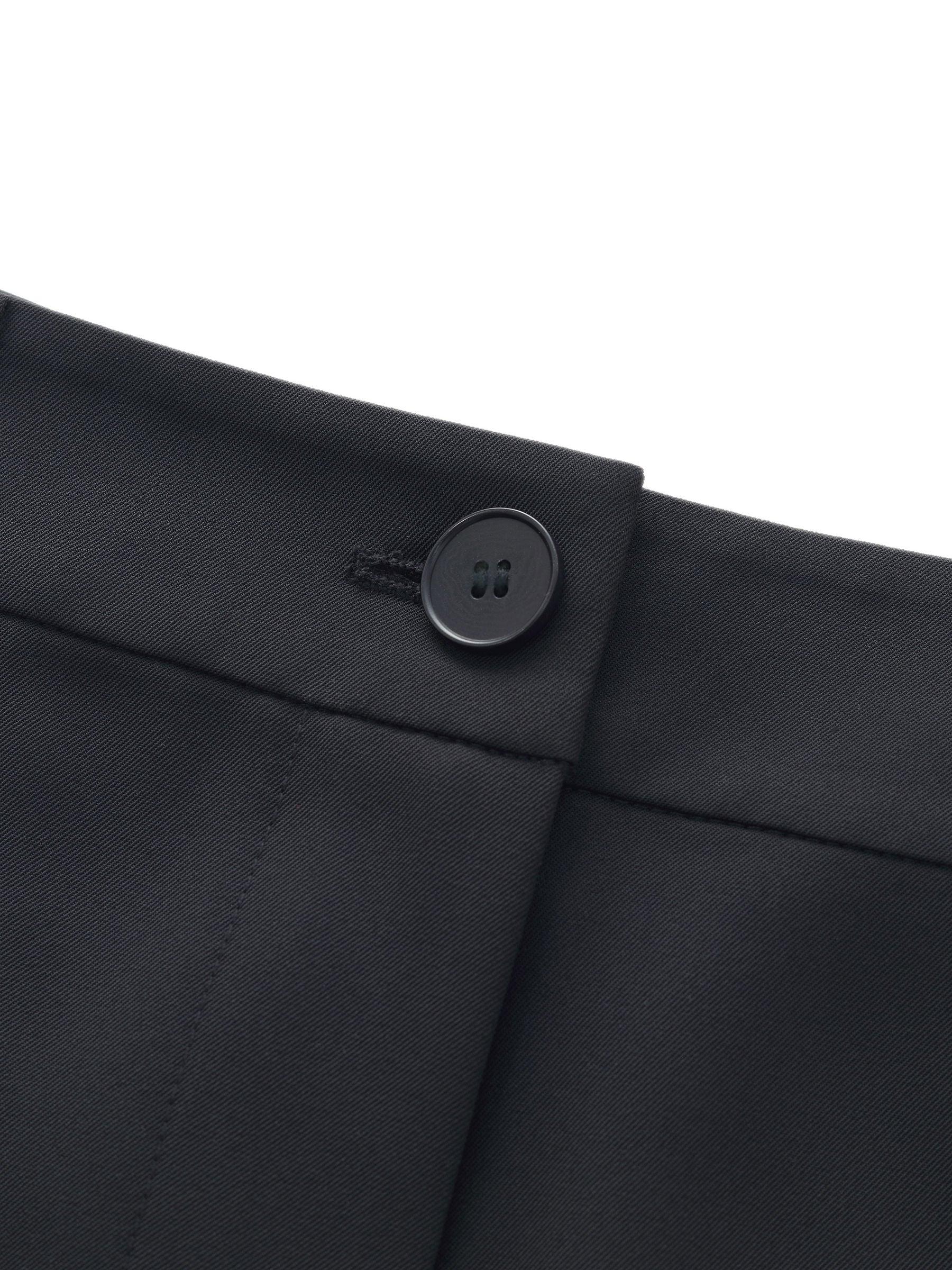 Four-Way Stretch Front Slit Women Micro-Flared Pants Product Image
