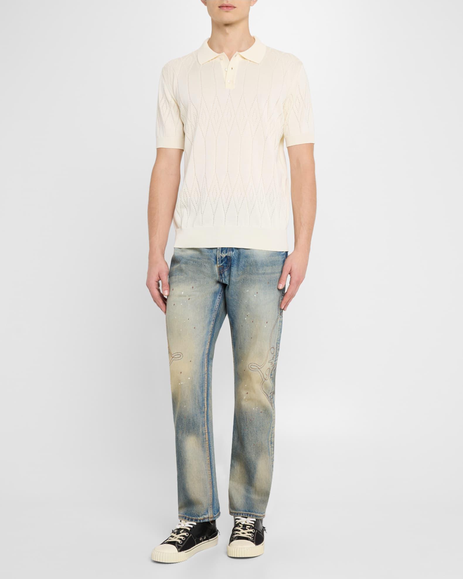 Men's Journey Knit Polo Shirt Product Image