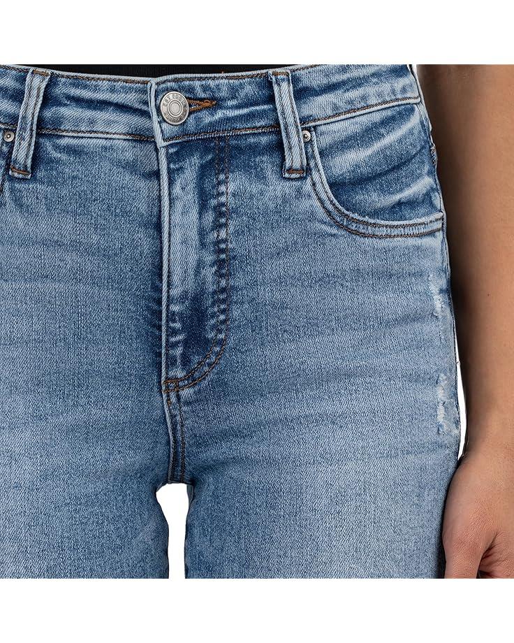 Rachael High-Rise Fab Ab Mom Raw Hem Product Image