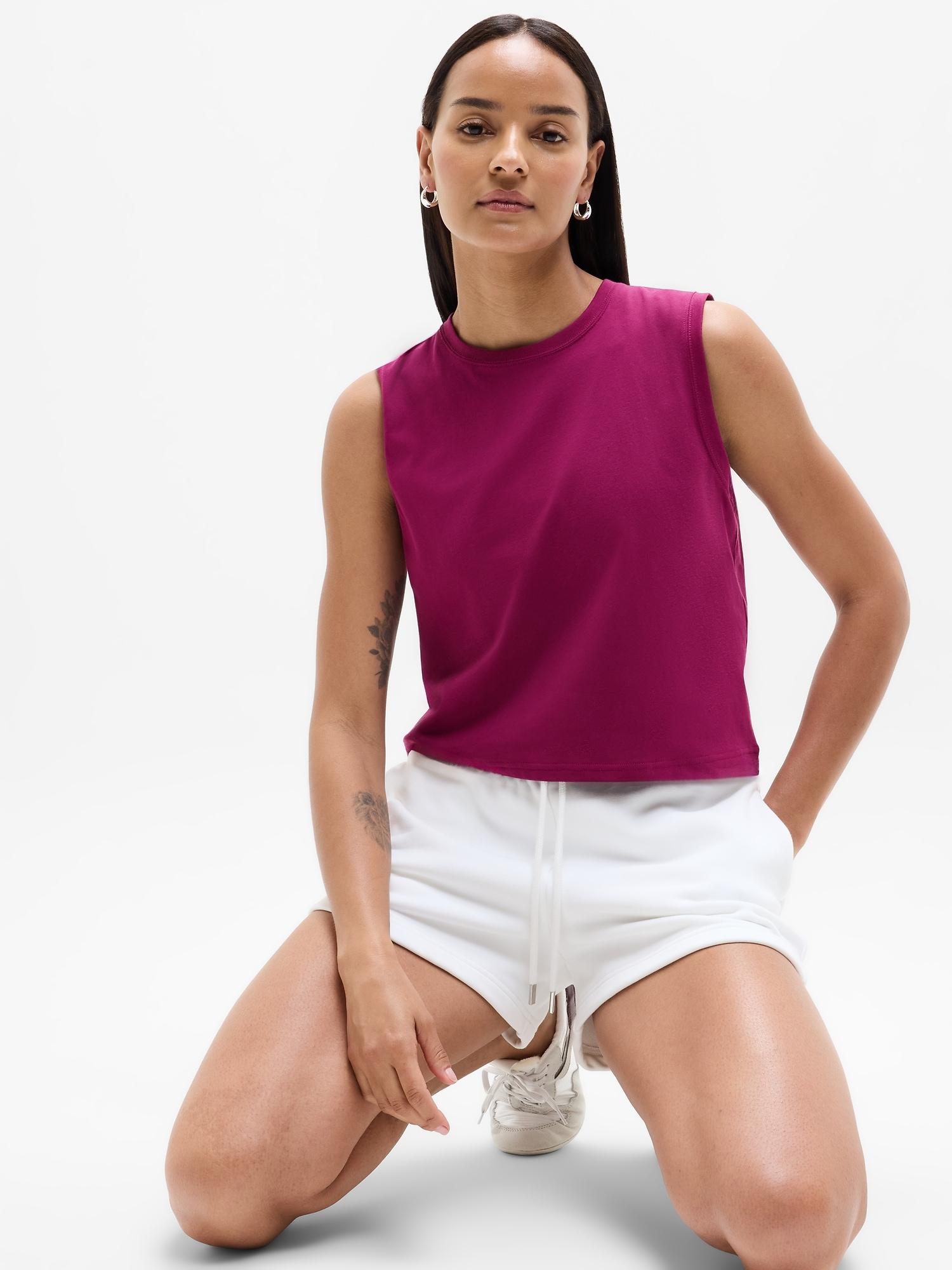 True Cotton Crop Tank Product Image