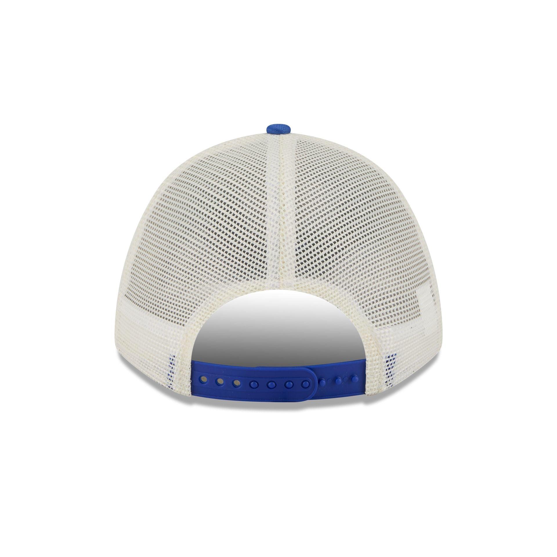 Golden State Warriors Chrome Arch 9FORTY M-Crown A-Frame Trucker Hat Male Product Image