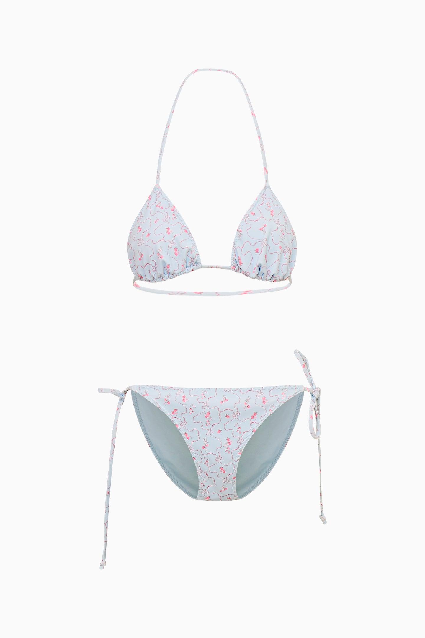 Harbor Blue Floral Bikini Product Image