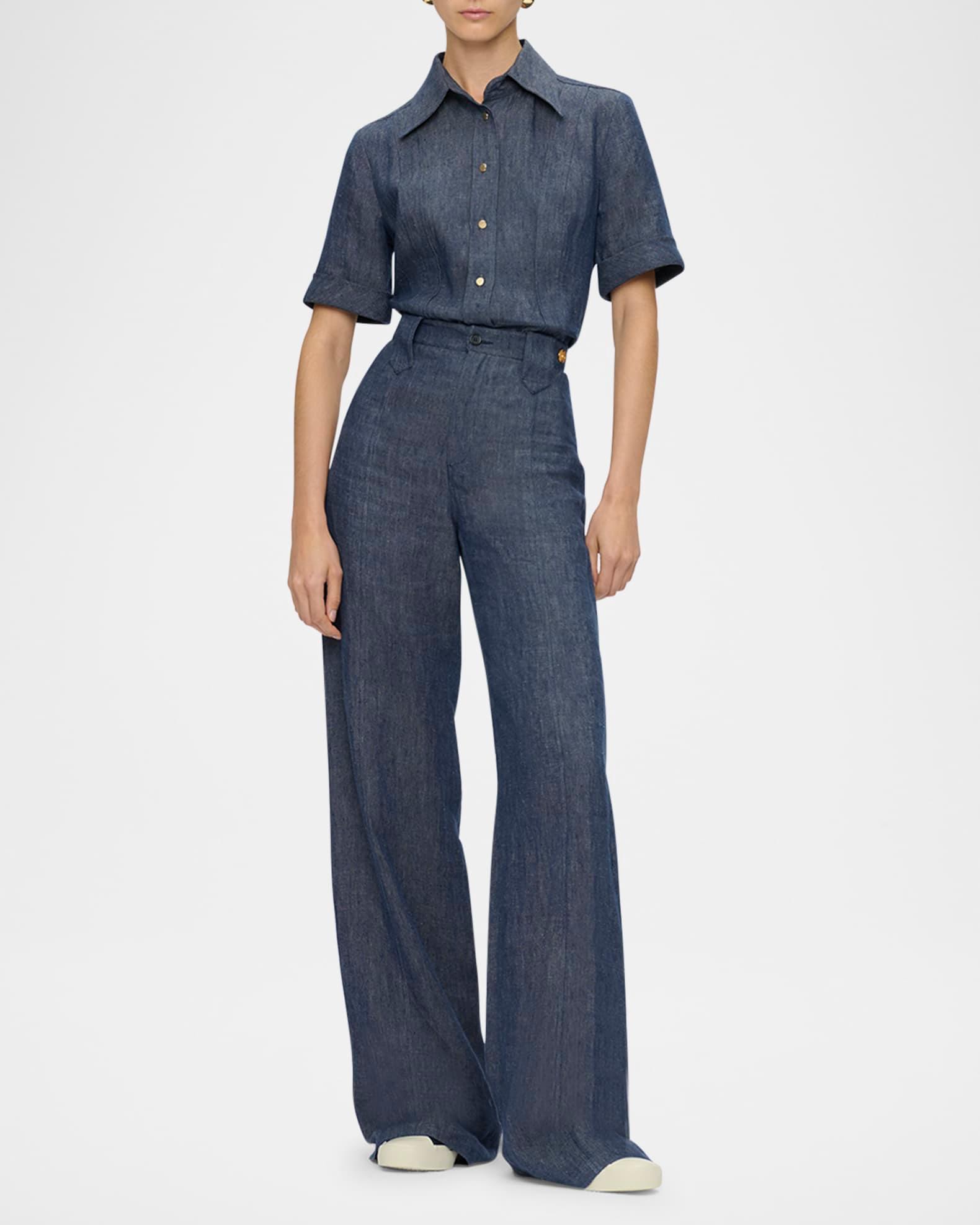 Jody High-Rise Flared Pants Product Image