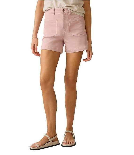 Faherty Stretch Terry Patch Pocket Shorts Product Image