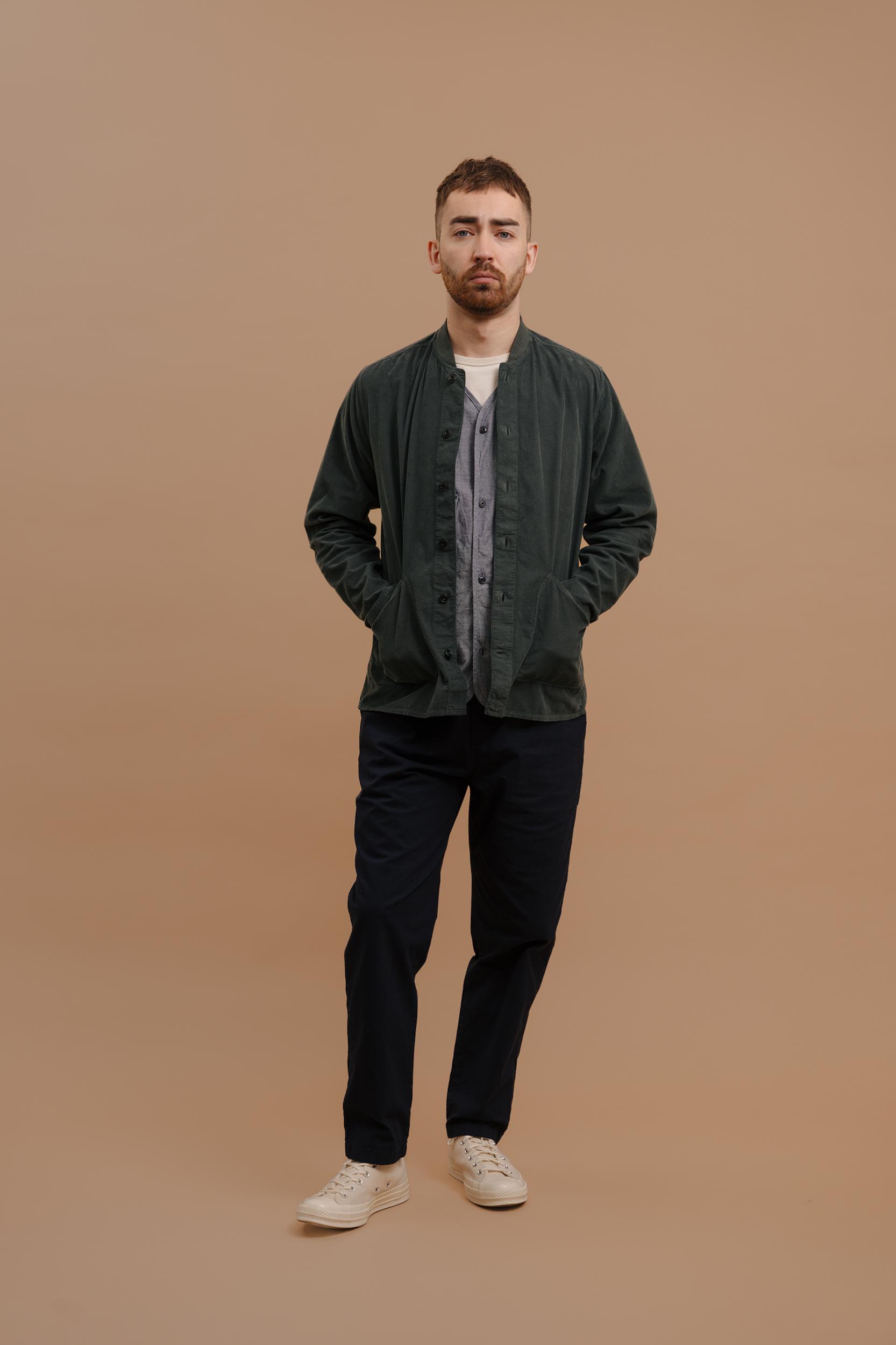 Archive Cord Baseball Overshirt Product Image