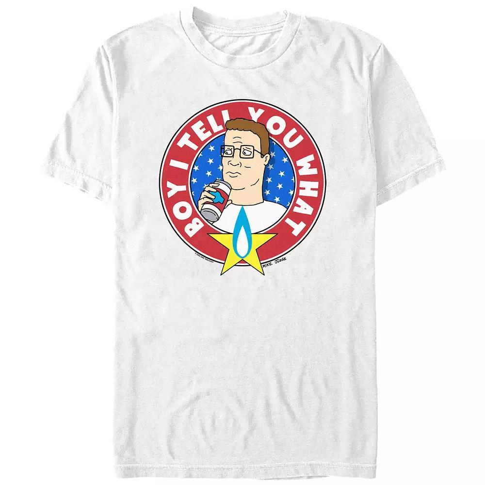 Men's King Of The Hill Boy I Tell You What Stamp Graphic Tee,  Product Image