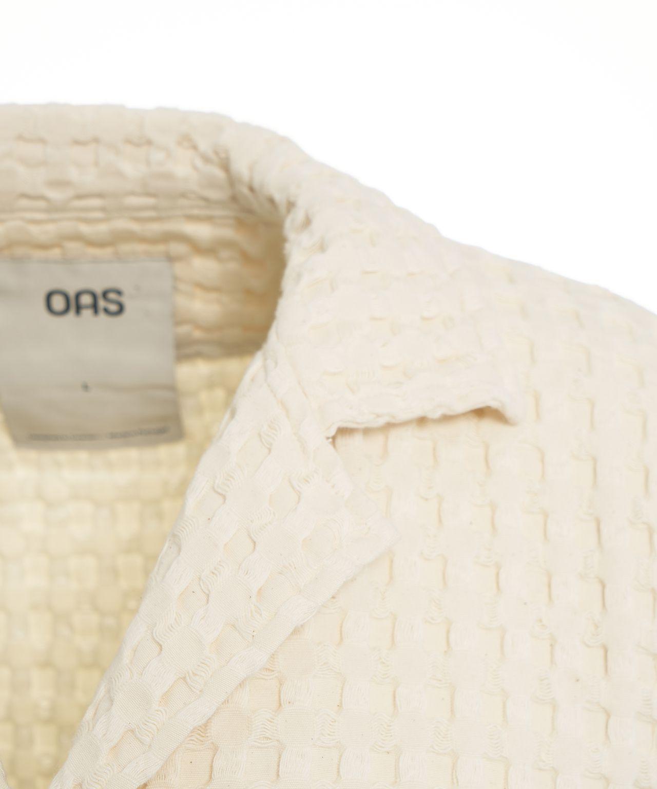 Waffle shirt ' Ecru Cuba' Product Image