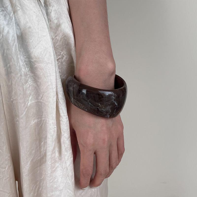Irregular Acrylic Bangle Product Image