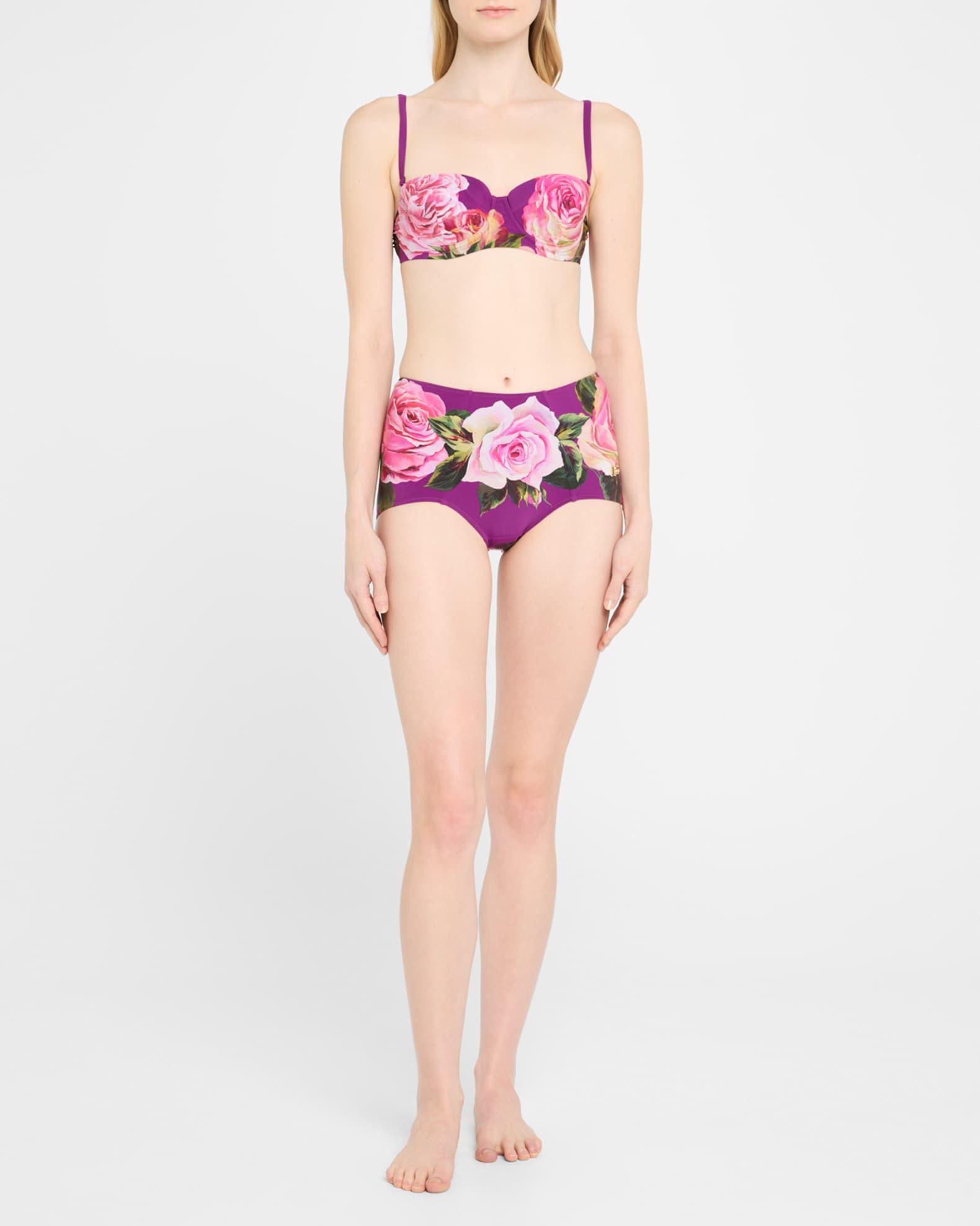 Rose Jersey Two-Piece Swimsuit Product Image