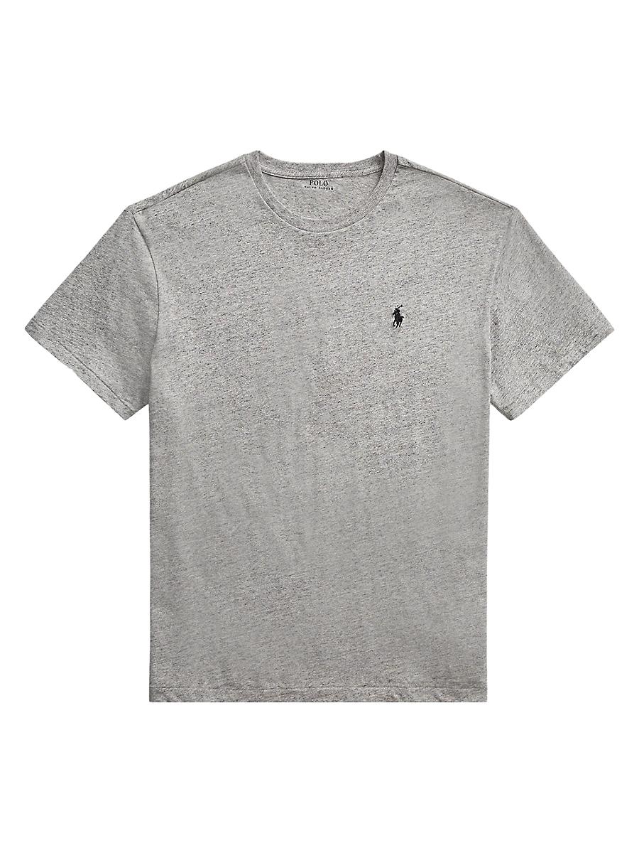 Mens Jersey Crewneck Classic-Fit T-Shirt Product Image