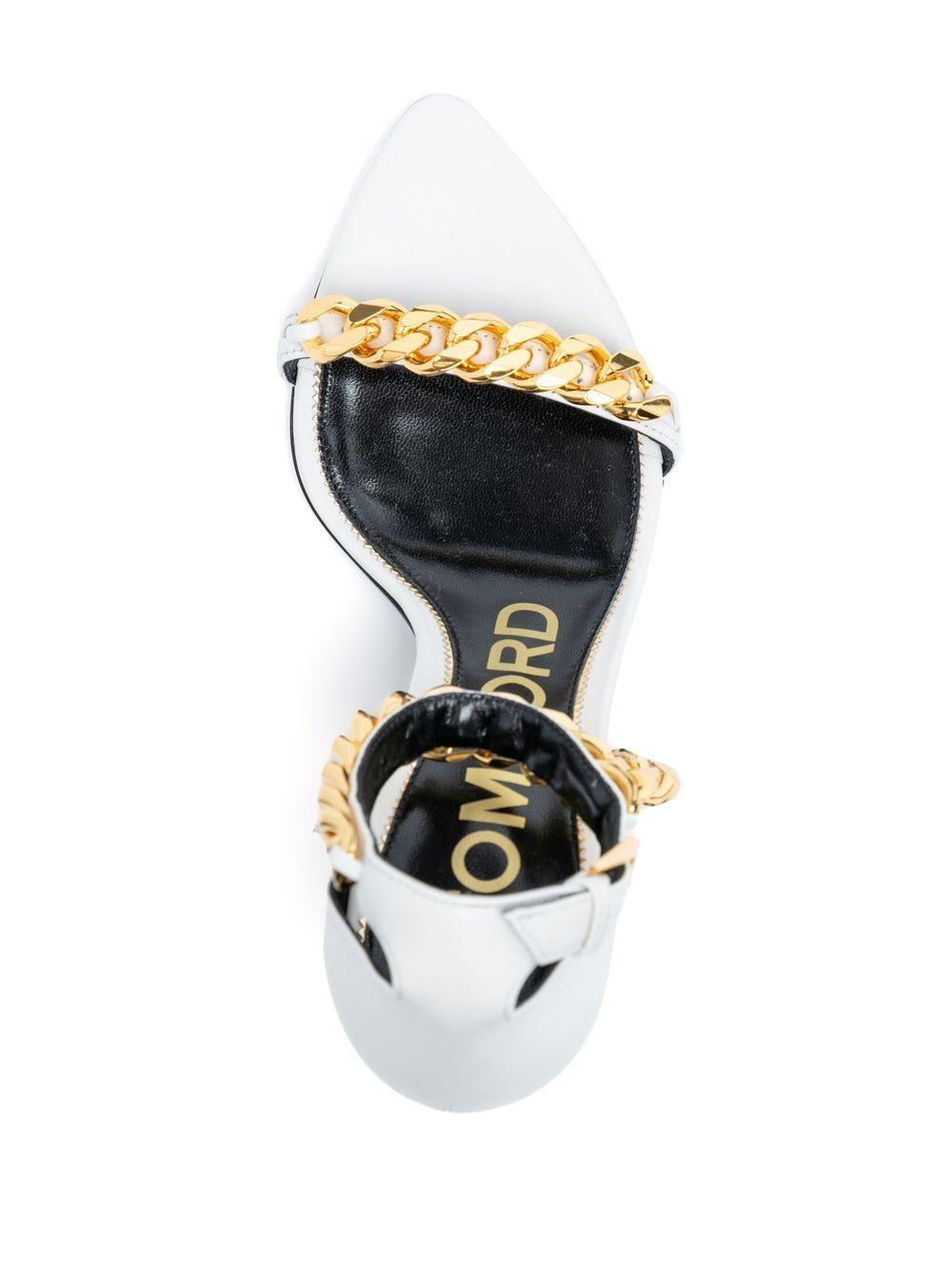 chain-embellished sandals Product Image