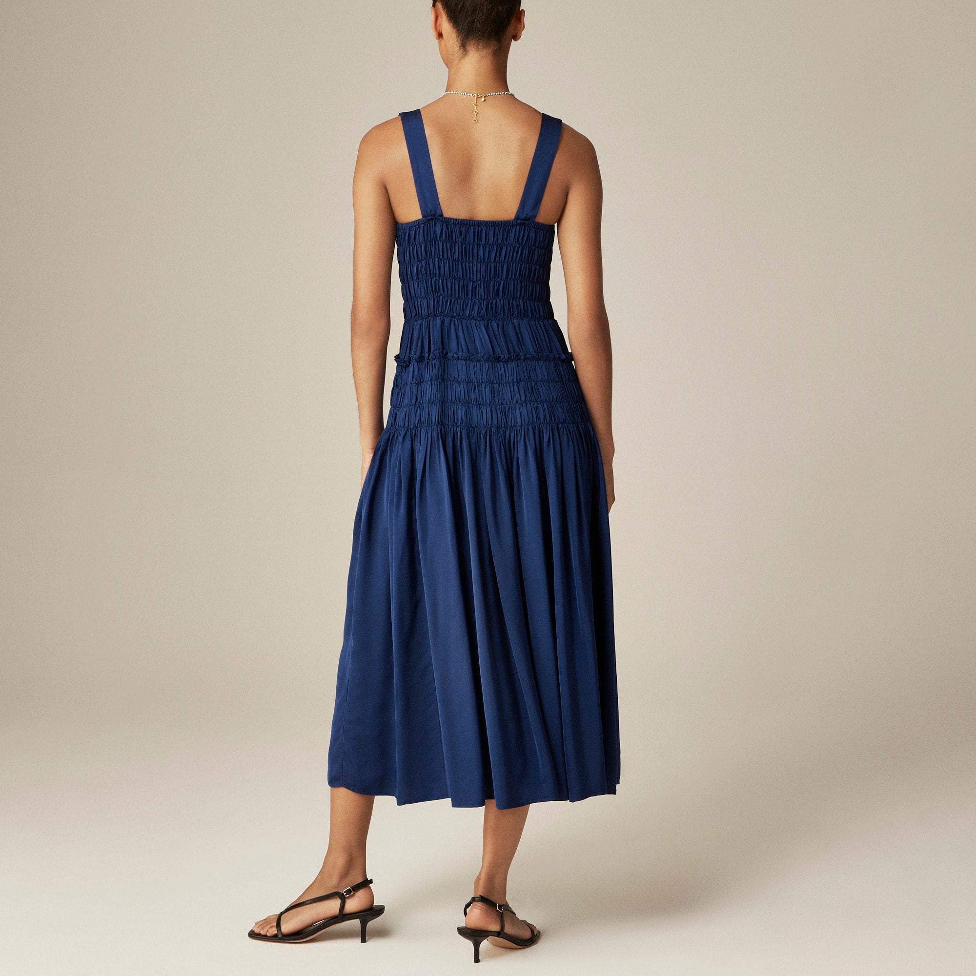 Smocked midi dress Product Image