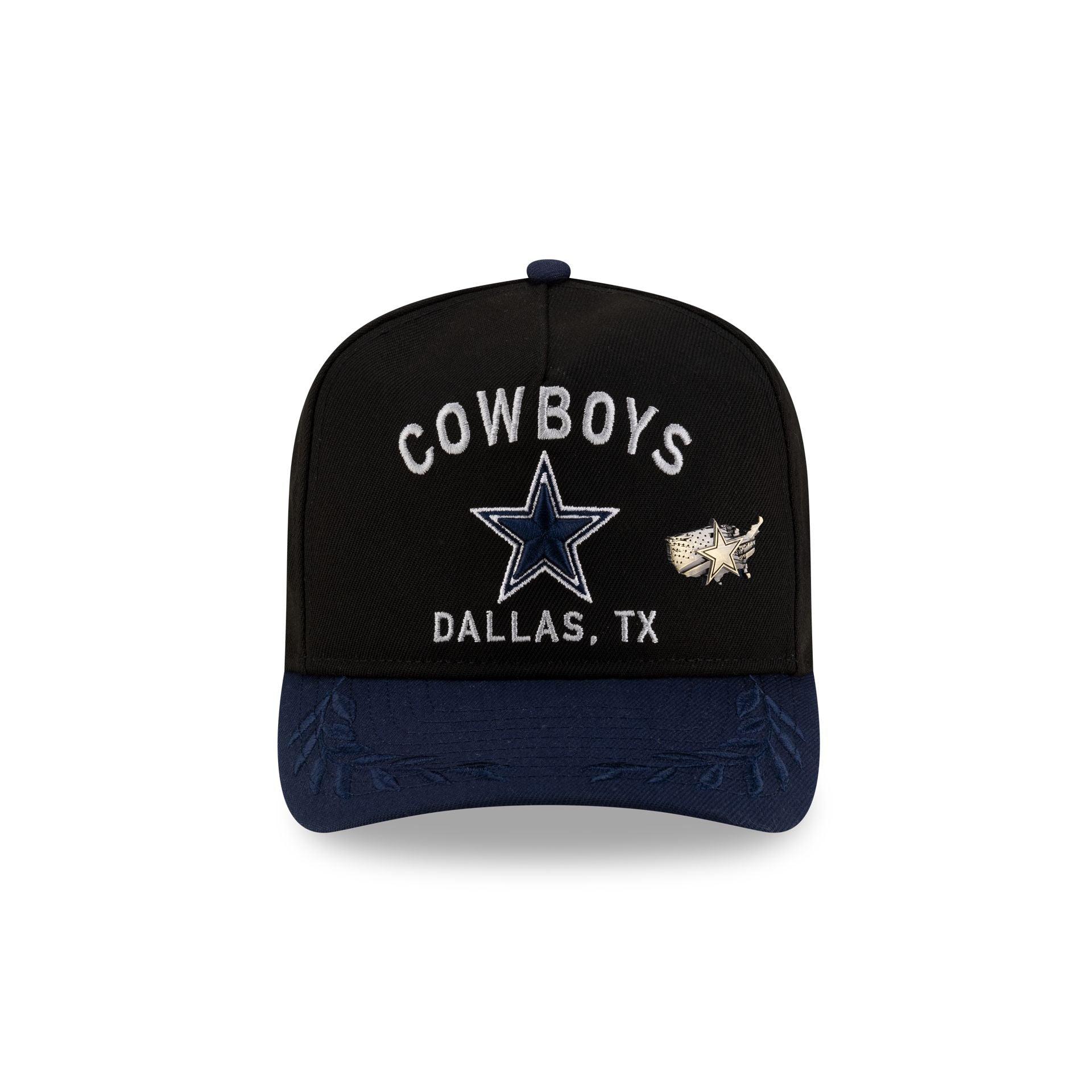 Dallas Cowboys 2025 Draft Black 59FIFTY A-Frame Fitted Hat Male Product Image