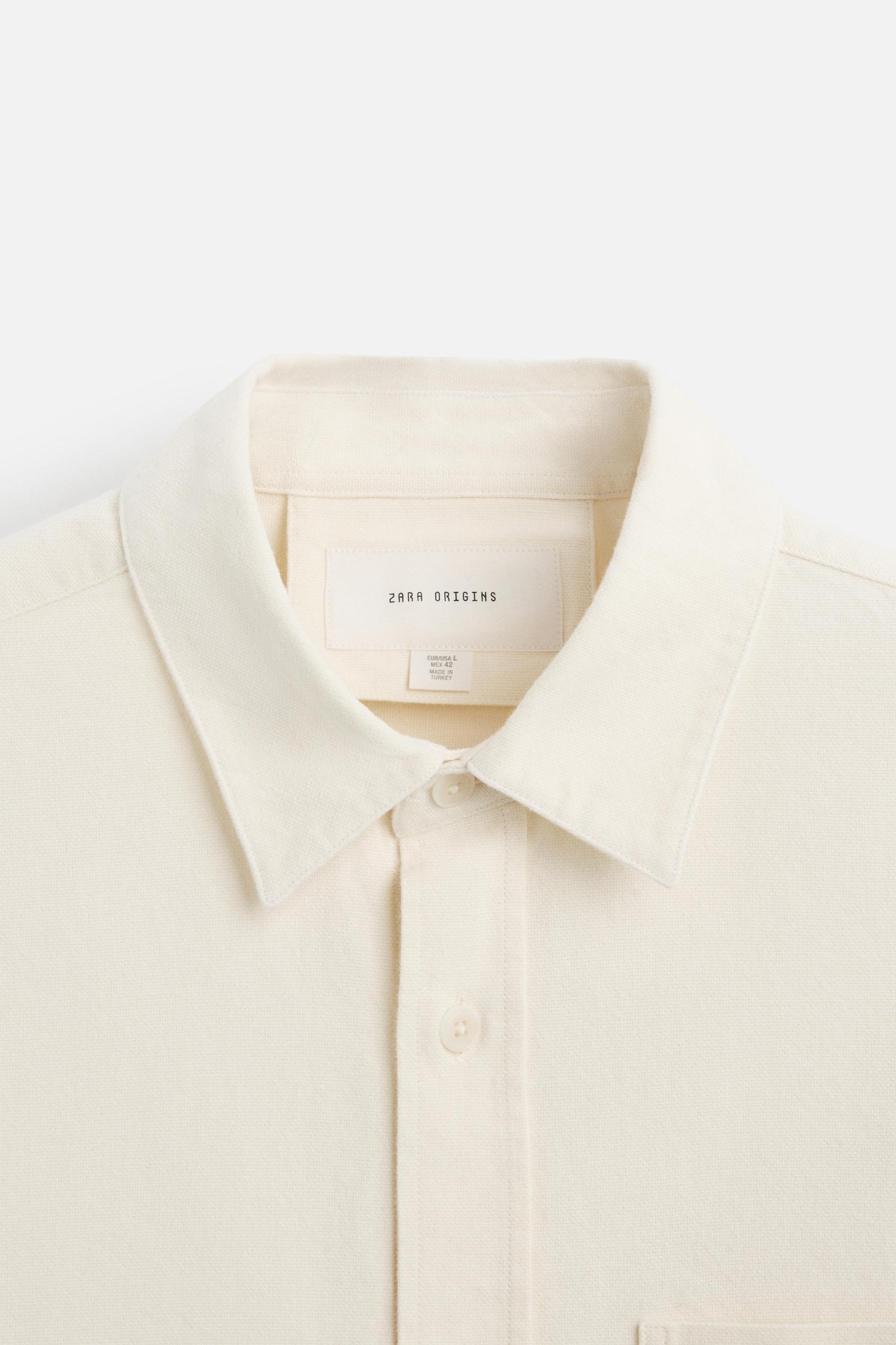 BRUSHED COTTON SHIRT Product Image