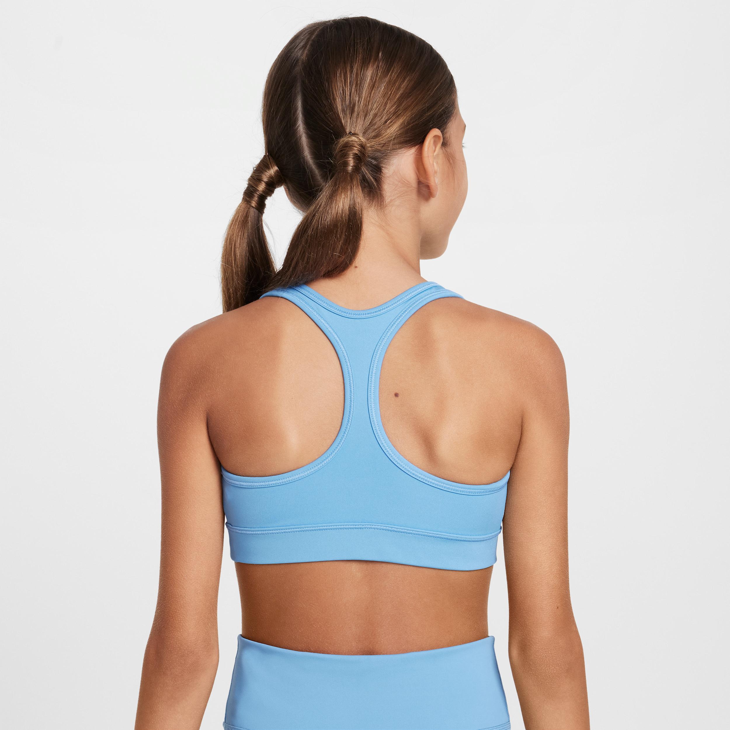 Nike Kids' Dri-FIT Racerback Sports Bra Product Image