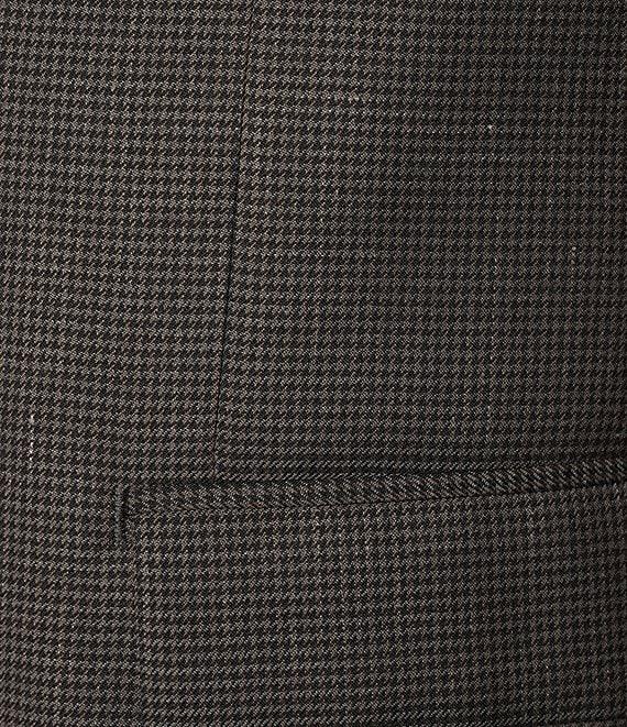 Hickey Freeman Classic Fit Houndstooth Pattern Sport Coat Product Image