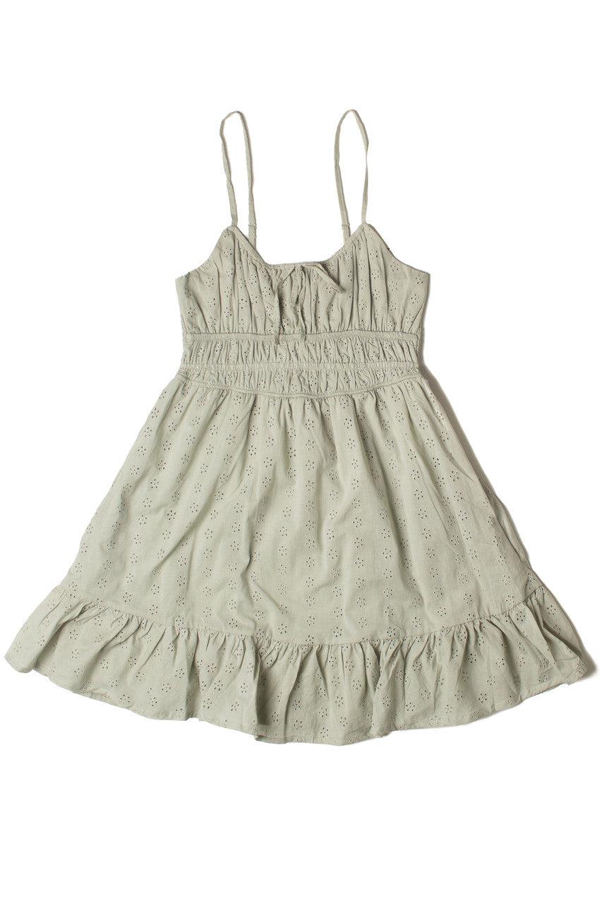 Floral Eyelet Milkmaid Mini Dress Product Image
