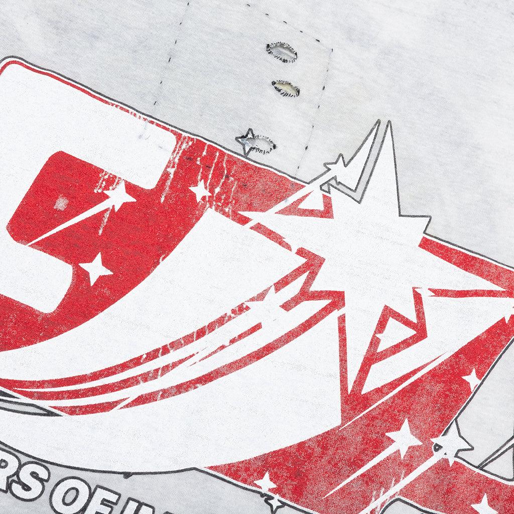 Founding Narrative Tee - Blue Burnout Male Product Image