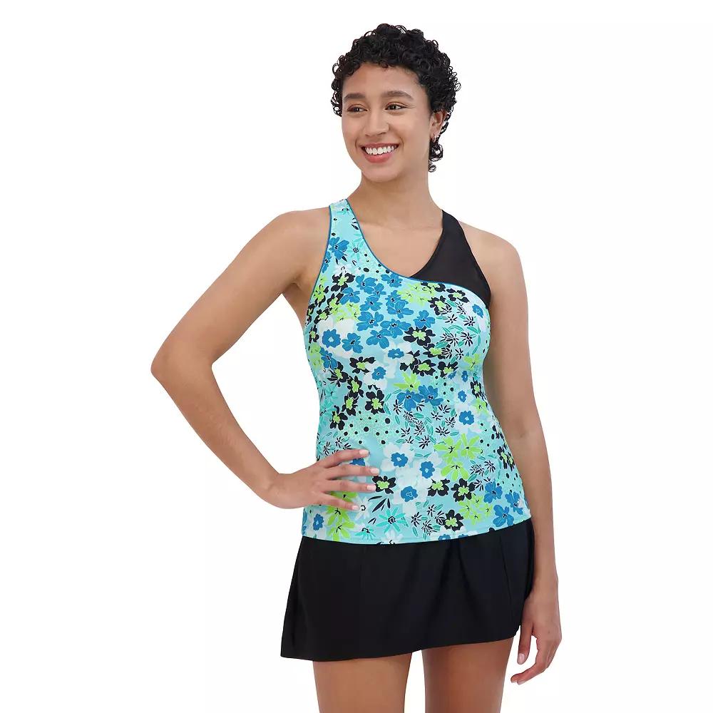 Women's ZeroXposur Rivulet UPF 30+ Highline Tankini, Size: XL, Glacier Product Image