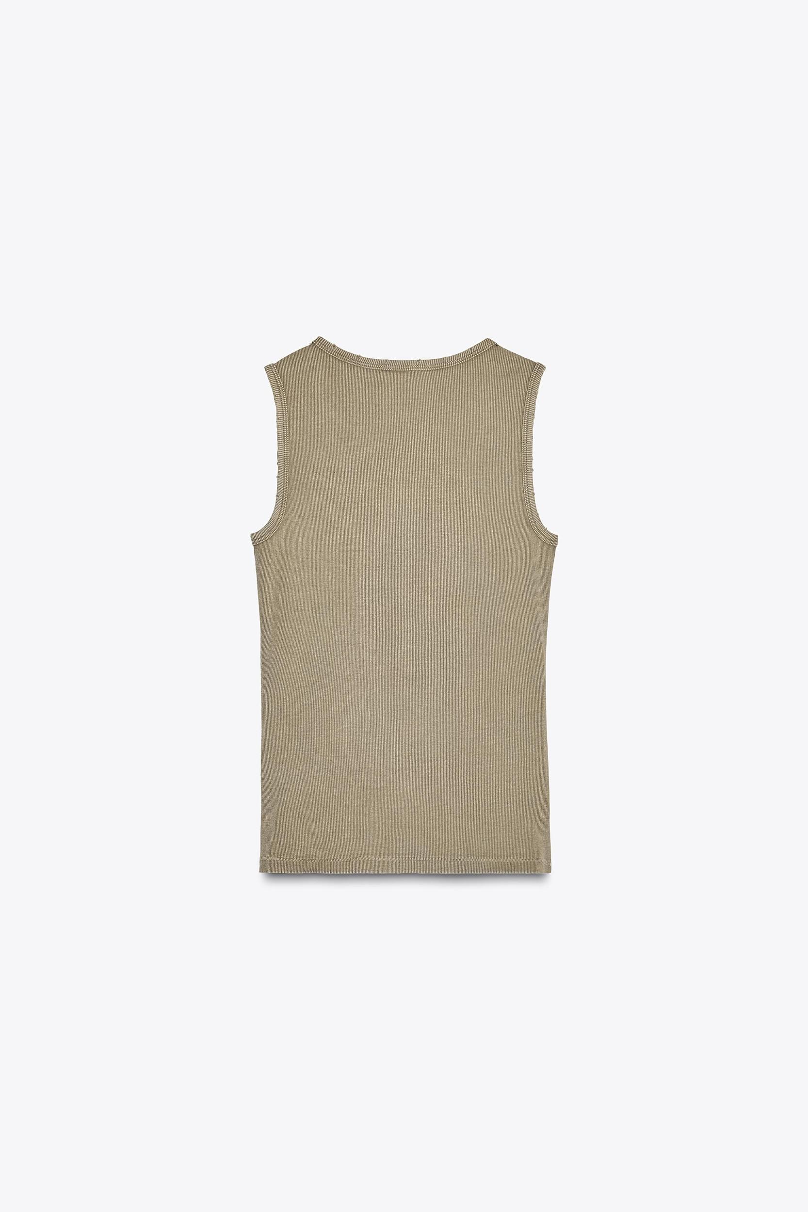 WASHED RIB TOP Product Image