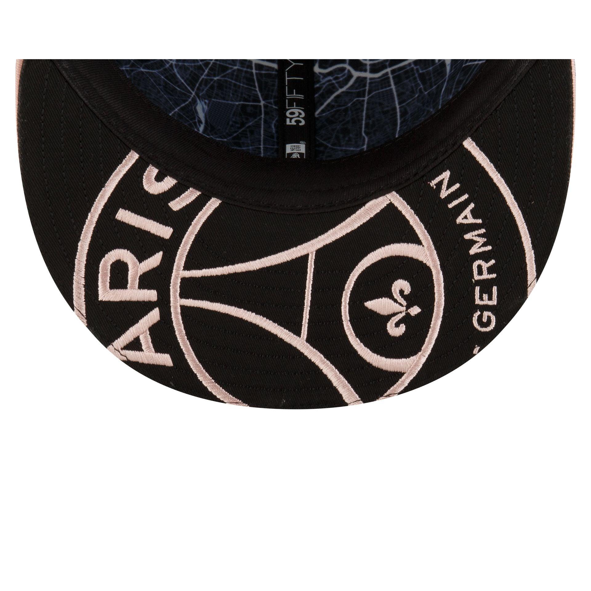 Paris Saint-Germain All Over Print 59FIFTY Fitted Hat Male Product Image