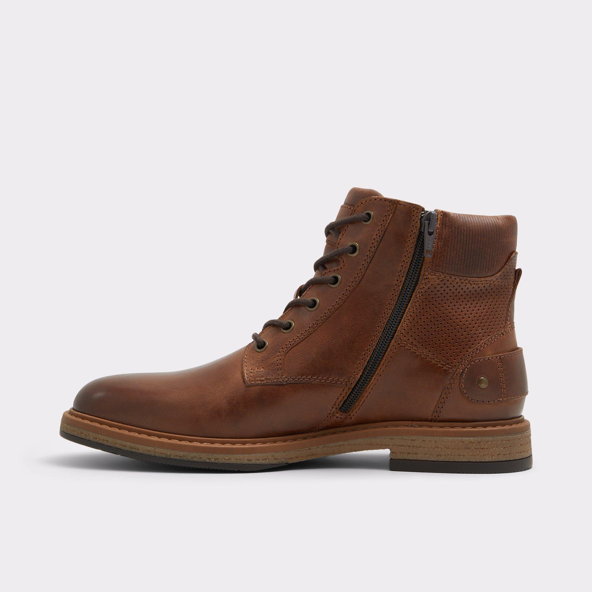 Halard Cognac Men's Lace-up boots | ALDO US Product Image