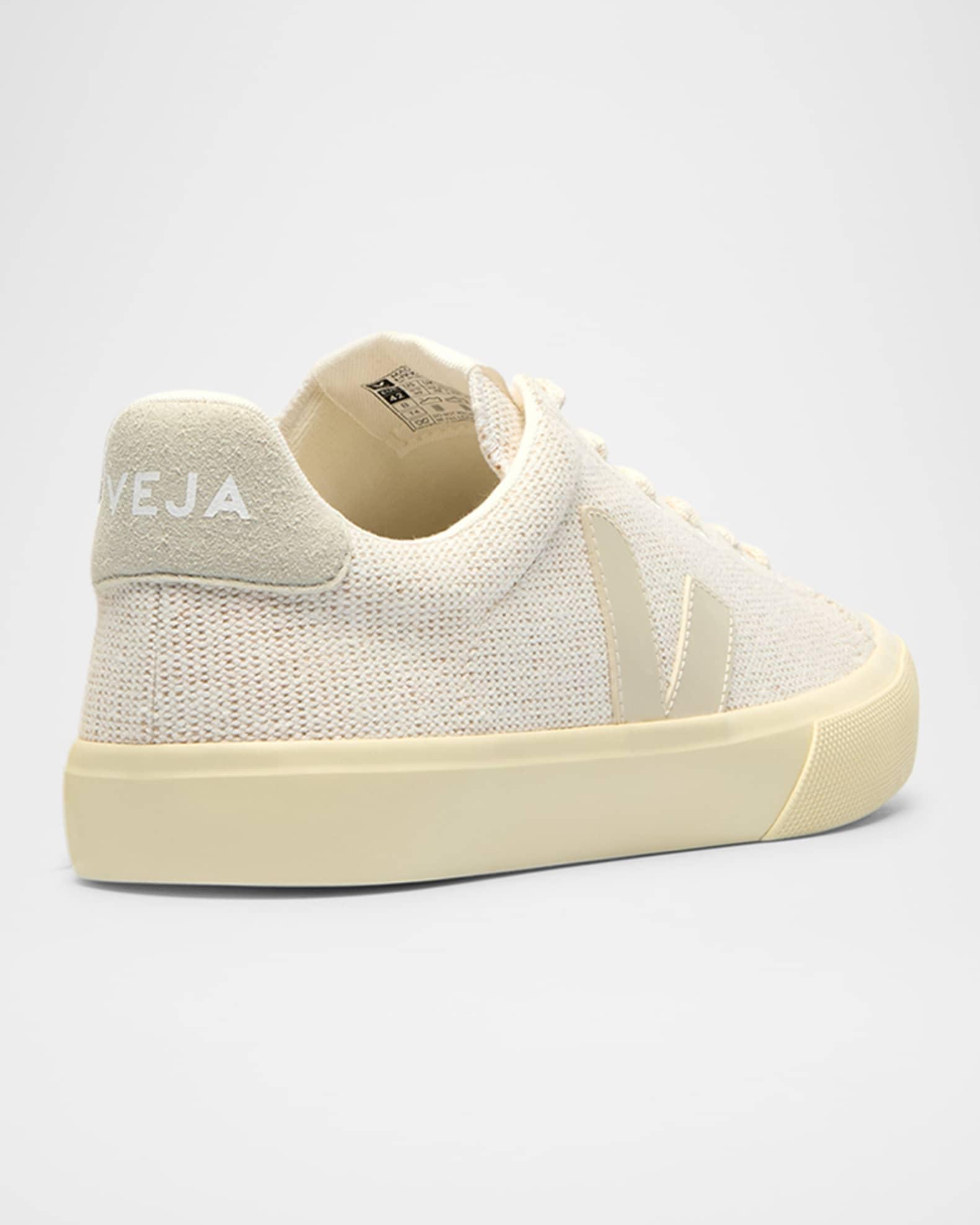 Campo Jute Raffia Low-Top Sneakers Product Image
