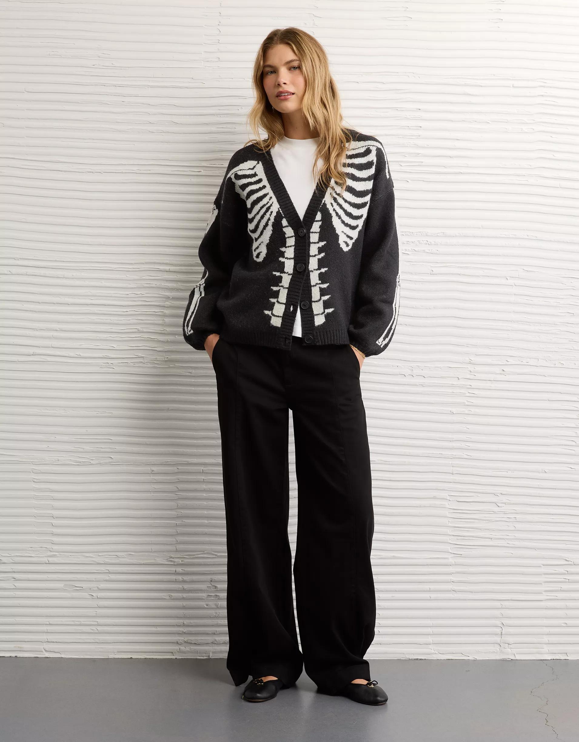 AE Whoa So Soft Skeleton Cardigan Product Image