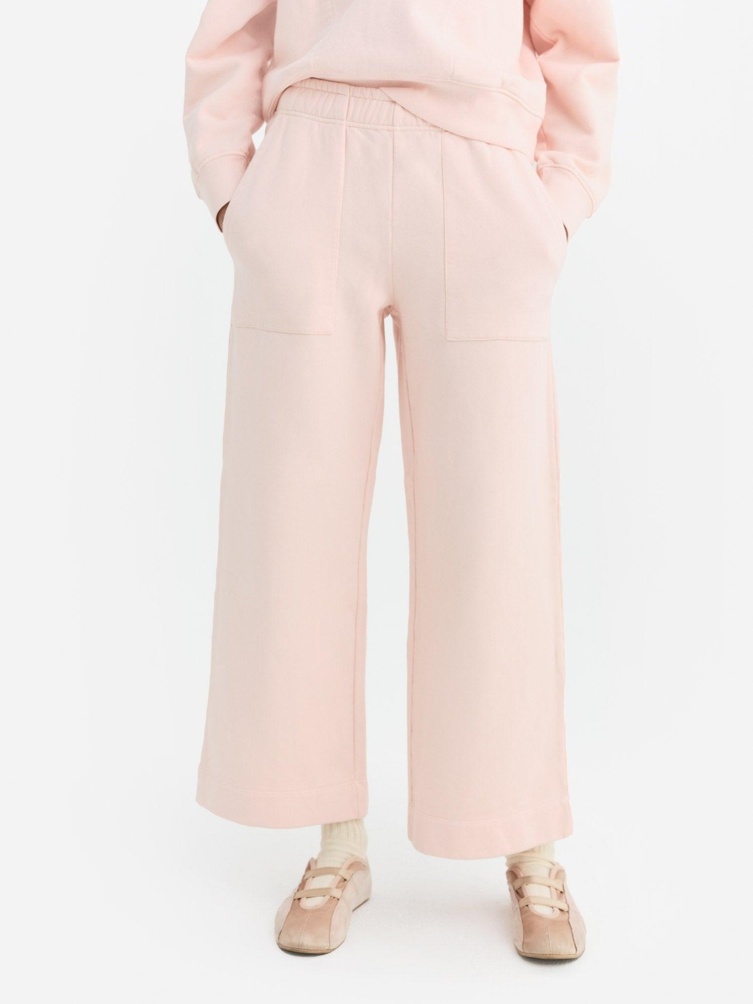 Organic Fleece Wide Leg Pant Female Product Image