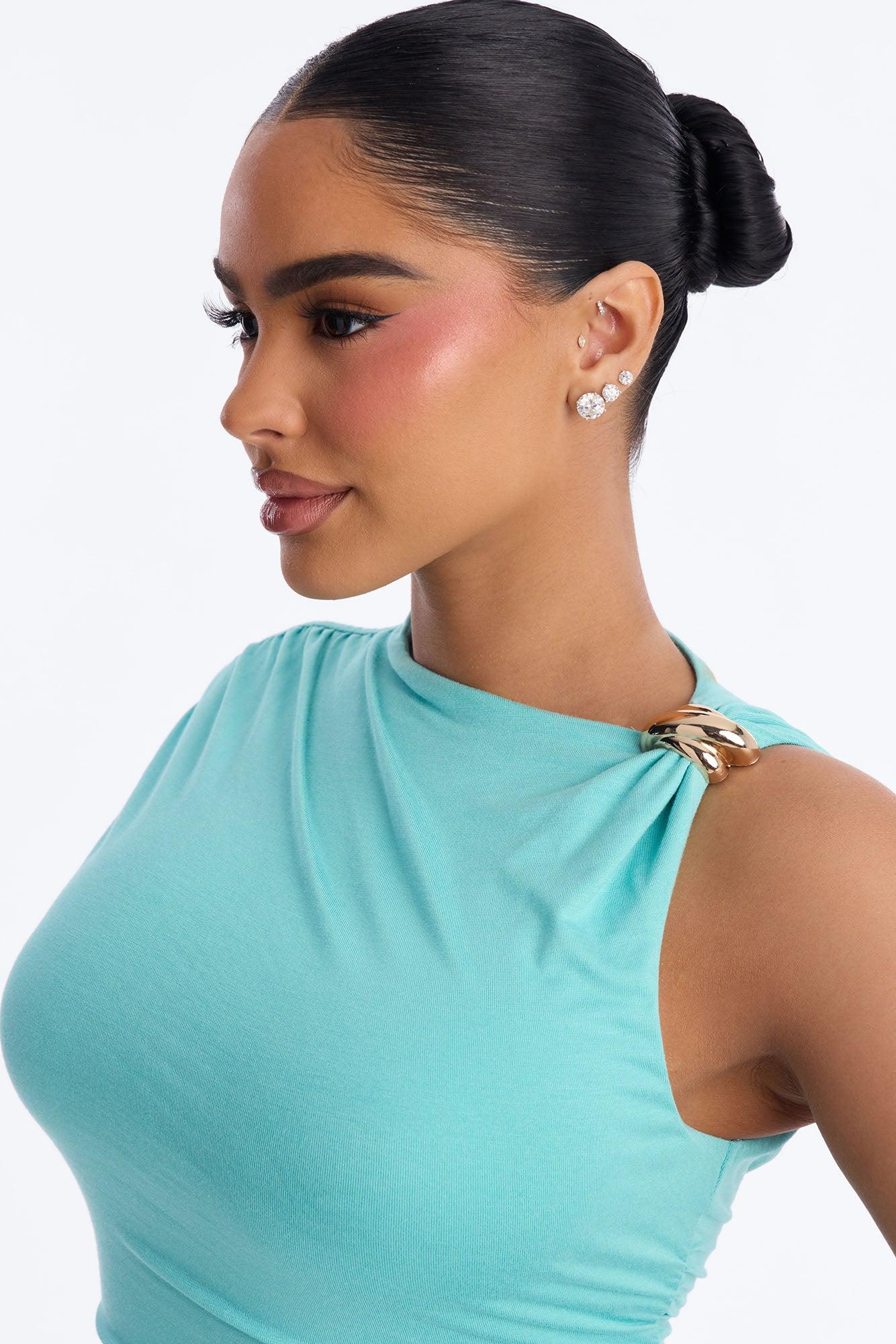 Clear Skies Pant Set - Aqua Product Image