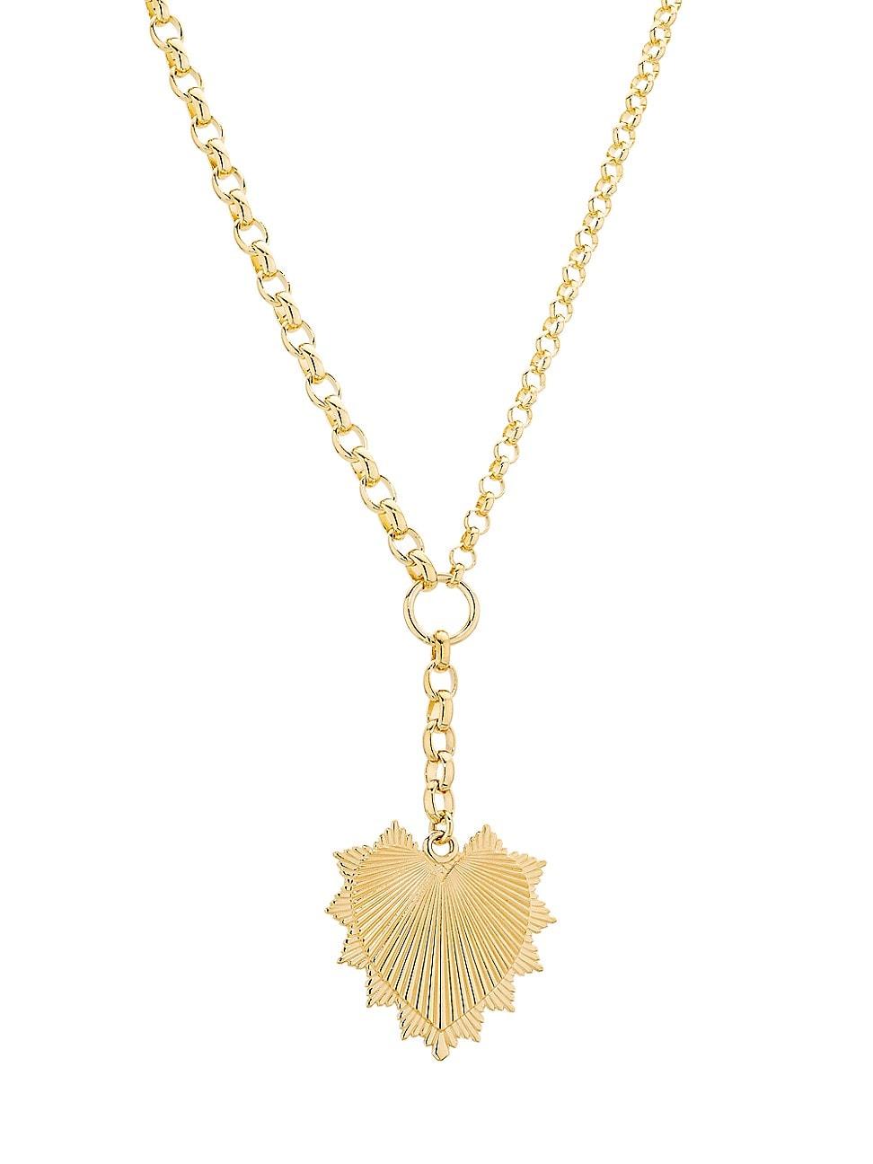 Womens True Love 18K Yellow Gold Chain Necklace Product Image