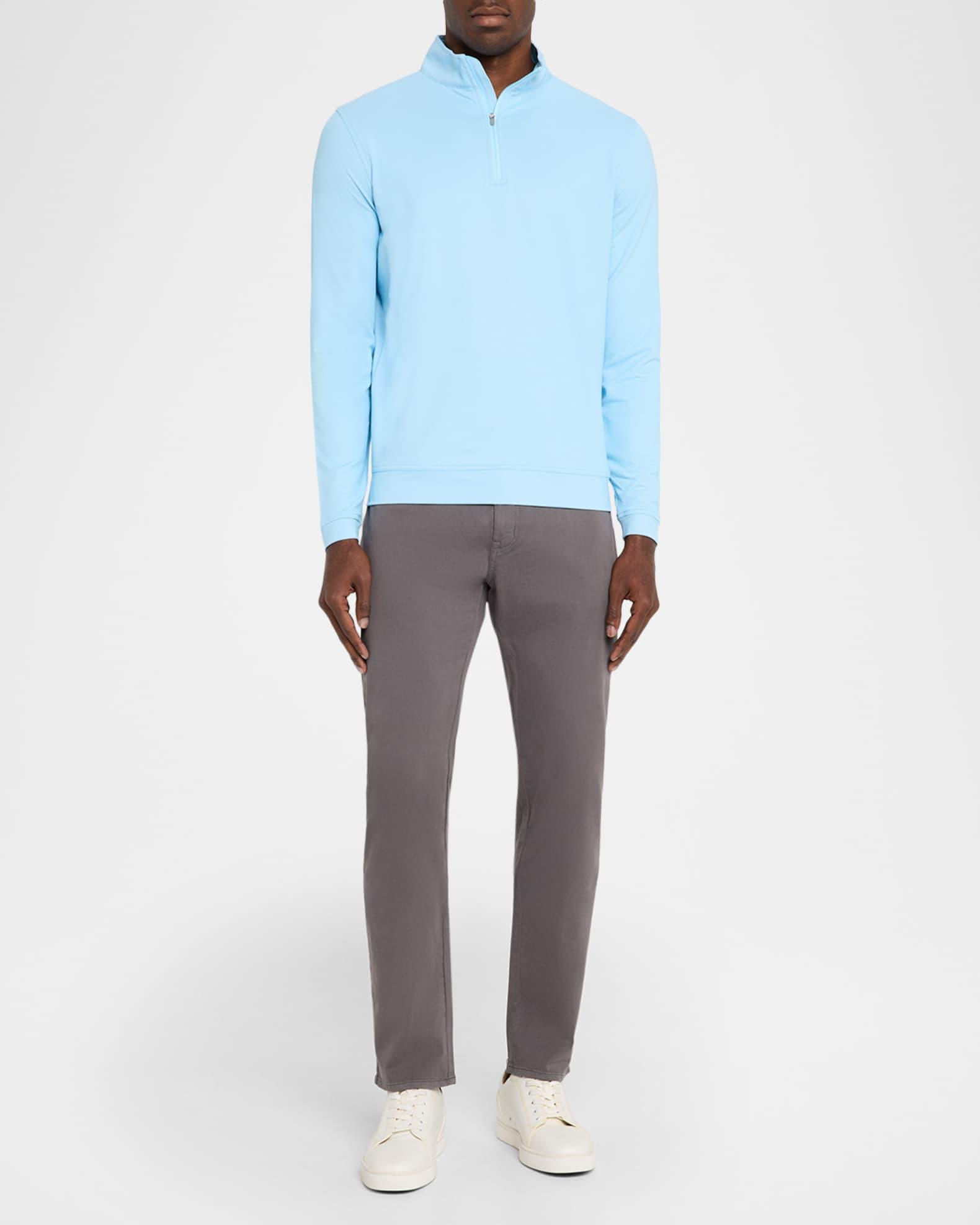 Men's Perth Birdseye Performance Quarter-Zip Pullover Product Image