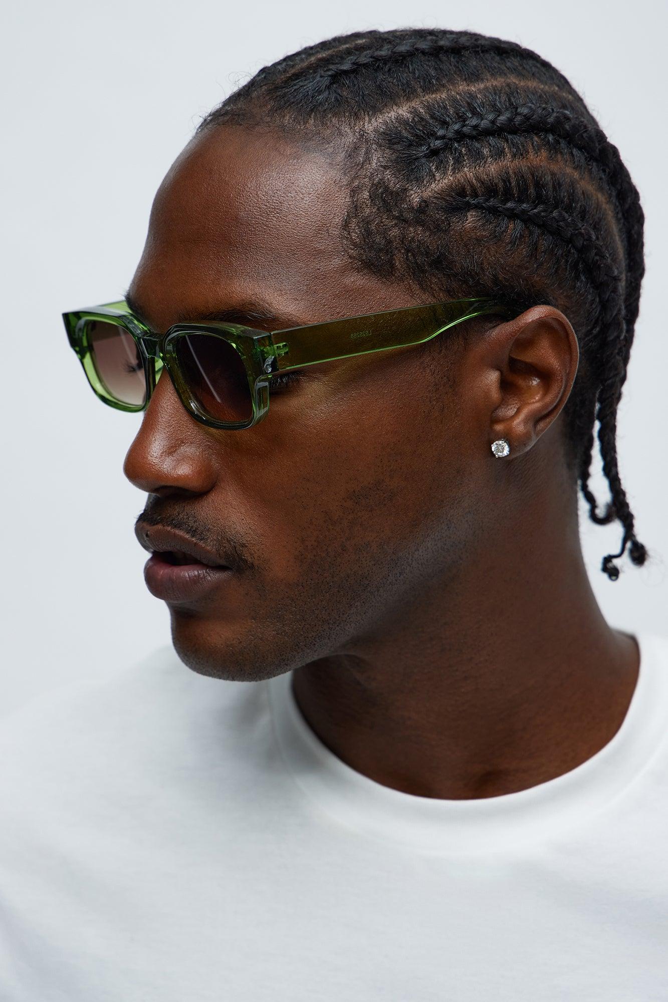 Ninety Sunglasses - Green Male Product Image