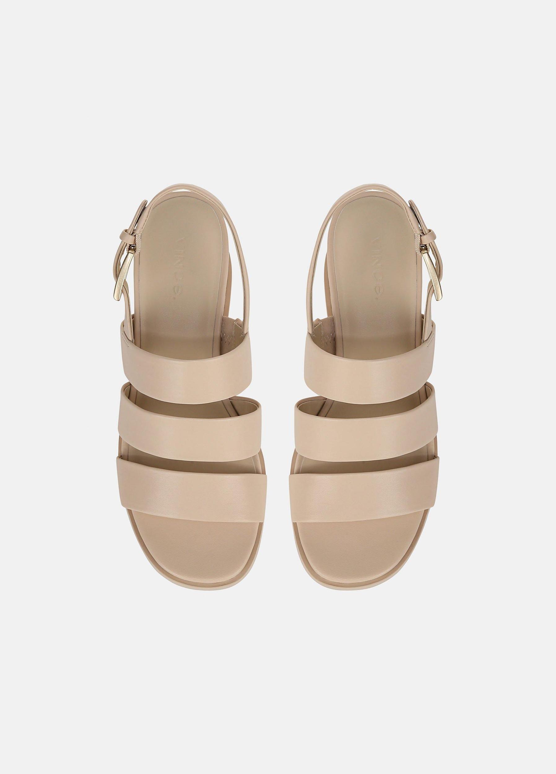 Rochel Leather Wedge Sandal Product Image