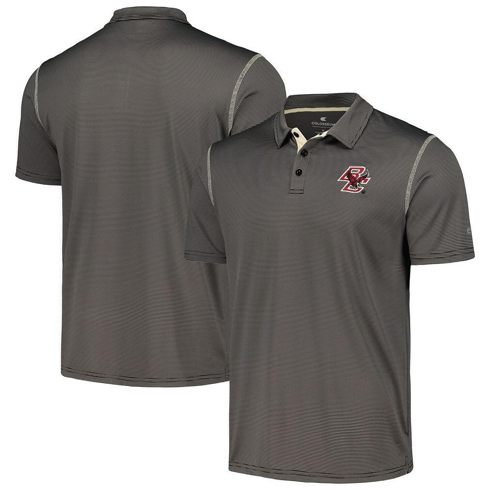 Men's Colosseum  Gray Boston College Eagles Cameron Polo, Size: 2XL, Grey Product Image