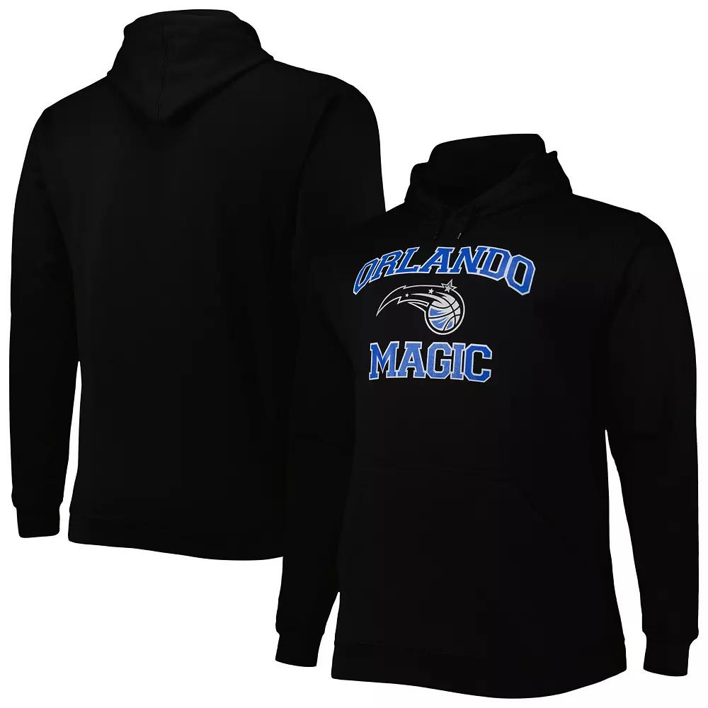 Men's Black Orlando Magic Big & Tall Heart & Soul Pullover Hoodie,  Product Image