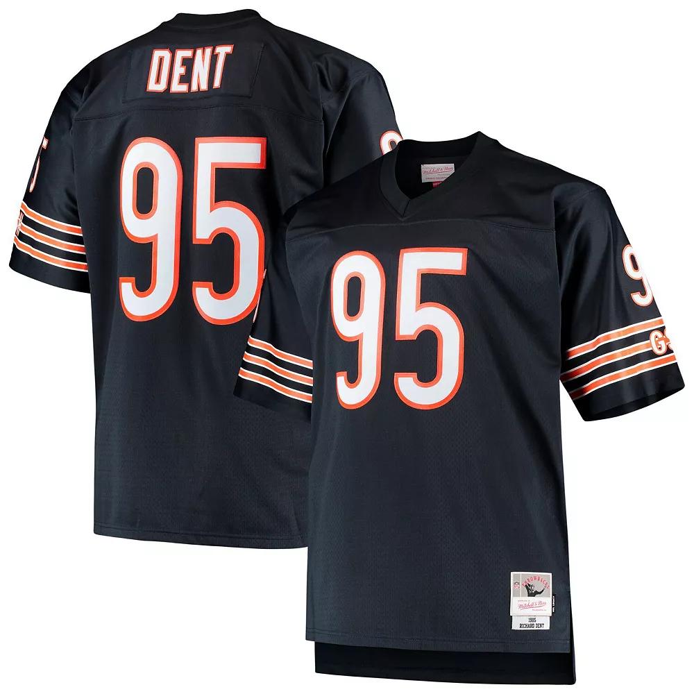 Men's Mitchell & Ness Richard Dent Navy Chicago Bears Big & Tall 1985 Retired Player Replica Jersey,  Product Image