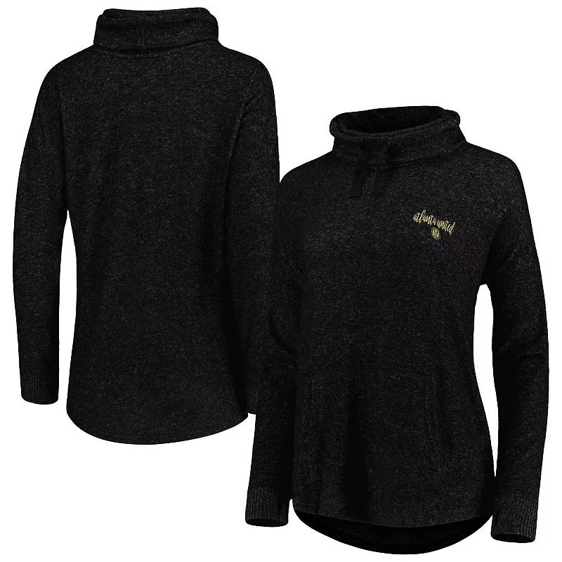 Women's Heathered Black Atlanta United FC Cuddle Tri-Blend Pullover Sweatshirt, Size: Medium, Atu Charco Product Image
