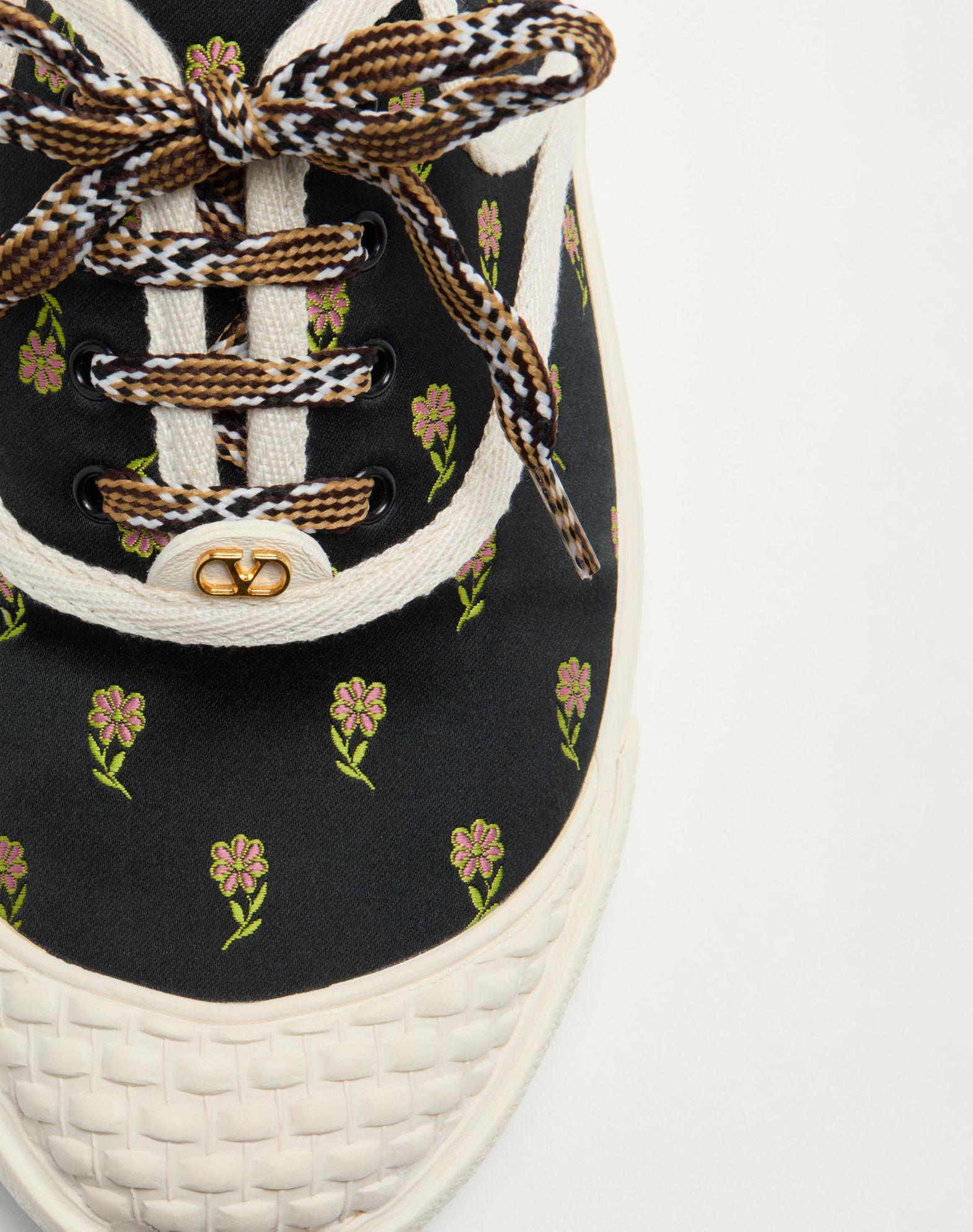 Bay By Bay Sneakers In Papier Floral Fabric Product Image